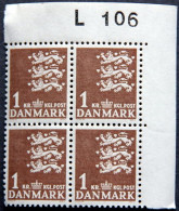 Denmark 1668    MiNr.289y    MNH (**)   (lot Ks 1638)     Catalogue Value:  AFA 14,5€ - Ongebruikt