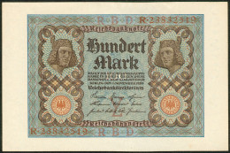 Deutsches Reich 100 Mark 1. Nov. 1920 Rote Kenn Nr.23832519(8stellig) ähnlich Zu KM#69 A, I/II - 100 Mark