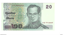 *thailand 20 Baht 2003  Sig 76  109  Unc - Thailand