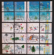 Nederland/Netherlands - Nrs. 3113 T/m 3132 Serie Kerstzegels 2013 - Used Stamps