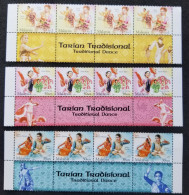 Malaysia Traditional Dance 2005 Costumes Dances Culture Attire Cloth Indian Chinese Malay Art (stamp Title) MNH - Malaysia (1964-...)