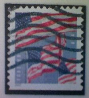 United States, Scott #5659, Used(o) Booklet, 2022, Flag Definitive, (58¢) Foreever - Usati