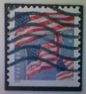 United States, Scott #5659, Used(o) Booklet, 2022, Flag Definitive, (58¢) Foreever - Used Stamps