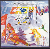 Olympics 1998 - Ski - SPACE - NIGER - S/S MNH - Inverno1998: Nagano