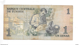 *tunisia 1 Dinar 1973   70 - Tusesië