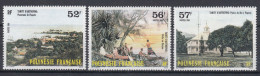 French Polynesia Polinesie 1986 Mi#449-451 Mint Never Hinged - Ungebraucht