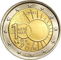 2 Euro Commemorative Belgique 2013 Meteo UNC Neuve - Collections