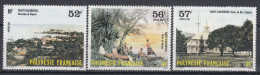 French Polynesia Polinesie 1986 Mi#449-451 Mint Hinged - Unused Stamps