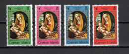 CAIMANES  N° 244 + 245 + 246 + 247  NEUFS SANS  CHARNIERE COTE  0.60€     NOEL TABLEAUX PEINTRE - Cayman Islands