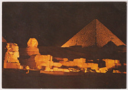 AK 198185 EGYPT - Giza - Sound And Light At The Pyramids Of Giza - Pirámides