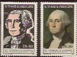 SAO TOME AND PRINCIPE 1982  George Washington MNH - George Washington