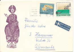 Portugal Cover Sent To Germany 1-10-1970 Topic Stamps - Briefe U. Dokumente