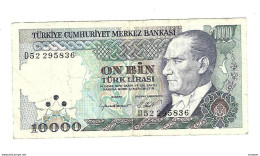 *turkey 10000 Lira 1989  200 - Turchia