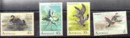 Australia Serie Nº Yvert 1191/94 ** AVES (BIRDS) - Ungebraucht