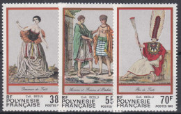 French Polynesia Polinesie 1985 Mi#431-433 Mint Never Hinged - Neufs