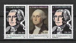 SAO TOME AND PRINCIPE 1982   George Washington  MNH - George Washington