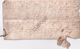 Manuscript Perkament 1686 Merendree/Doornik  (V2912) - Manuscripten