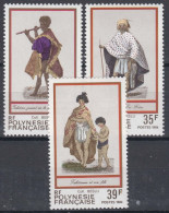 French Polynesia Polinesie 1984 Mi#404-406 Mint Never Hinged - Unused Stamps