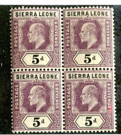 8214 BCXX 1903 Sierra Leone Scott # 71 MNH** Cv $18 - Sierra Leone (...-1960)