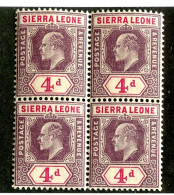 8215 BCXX 1903 Sierra Leone Scott # 70 MNH** Cv $32 - Sierra Leona (...-1960)