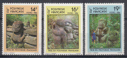 French Polynesia Polinesie 1984 Mi#394-396 Mint Never Hinged - Unused Stamps
