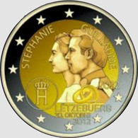 2 Euro Commemorative Luxembourg 2022 Mariage Stephanie Et Guillaume DISPONIBLE - Luxemburgo
