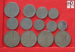 BRAZIL  - LOT - 13 COINS - 2 SCANS  - (Nº58007) - Collections & Lots