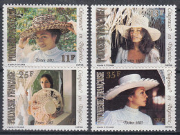 French Polynesia Polinesie 1983 Mi#376-379 Mint Hinged - Ungebraucht