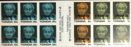 Tonga 1987 Coronation Anniversary Specimen Booklet Unused - Tonga (1970-...)