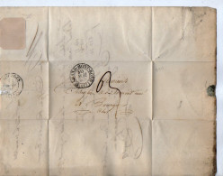 TB 4591 - 1836 - LAC - Lettre De SAINT - AMAND - MONT - ROND Pour BOURGES - 1801-1848: Precursors XIX