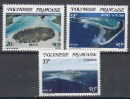 French Polynesia Polinesie 1982 Mi#359-361 Mint Hinged - Neufs