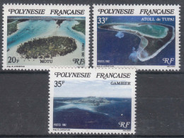 French Polynesia Polinesie 1982 Mi#359-361 Mint Never Hinged - Unused Stamps