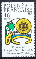 French Polynesia Polinesie 1982 Mi#358 Mint Hinged - Ungebraucht