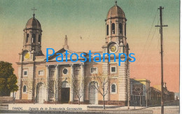 223048 ARGENTINA BUENOS AIRES TANDIL CURCH IGLESIA DE LA INMACULADA CONCEPCION  POSTAL POSTCARD - Argentine