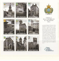 SAN MARINO - 2014 -HOJA BLOQUE CASTELLI - NUEVA - Unused Stamps