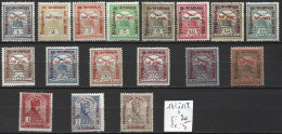 HONGRIE 142 à 158 * Côte 20 € - Unused Stamps