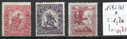 HONGRIE 159 à 61 * Côte 1.20 € - Unused Stamps