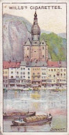 15 Church, Dinant   - Gems Of Belgian Architecture 1915 -  Wills Cigarette Card - Original  - Antique - 3x7cms - Wills