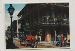 Etats-Unis. Louisiane. New Orleans. French Quarter. Lace Balconies. Caleche - New Orleans