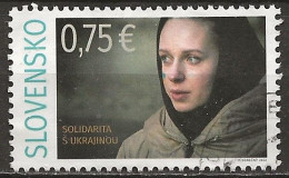 YT N° 858 - Oblitéré - Solidarité Avec L'Ukraine - Used Stamps