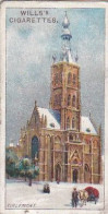 43 Notre Dame Du Lac, Tirlemont    - Gems Of Belgian Architecture 1915 -  Wills Cigarette Card -   - Antique - 3x7cms - Wills