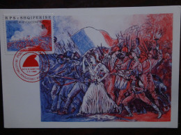 ALBANIE. 200e ANNIVERSAIRE DE LA REVOLUTION FRANCAISE - Albanie