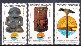 French Polynesia Polinesie 1980 Mi#309-311 Mint Never Hinged - Unused Stamps