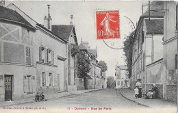 CPA Domont Rue De Paris - Domont