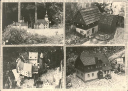 41527380 Waschleithe Miniaturen Schloss Kirche Alte Pechsiederei Pferdegoepel Wa - Gruenhain