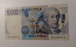 10.000 Alessandro Volta Serie X Sostitutiva Rara - 10000 Lire