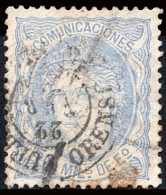 Orense - Edi O 107 - 50 Milm.- Mat Fech. Tp. II "Puebla De Tribes" - Used Stamps