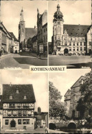 41527078 Koethen Anhalt Rathaus Hallesche Strasse Altdeutscher Hof Koethen - Köthen (Anhalt)