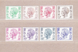 1971 Nr 1581-87** Zonder Scharnier.Koning Boudewijn.Type Elstrom. - 1970-1980 Elström