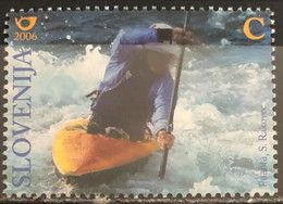 Slovenia, 2006, Mi: 586 (MNH) - Canoe